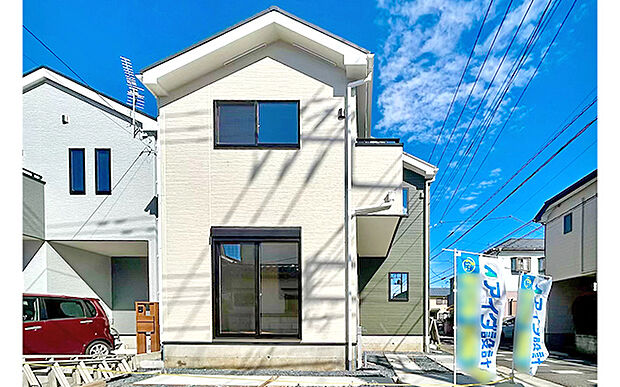 現地写真:外構工事中(2号棟)