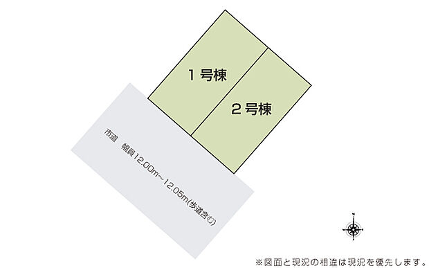 完成予想図:外観(2号棟)