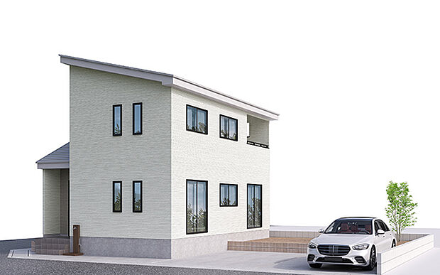 完成予想図：外観（6号棟）