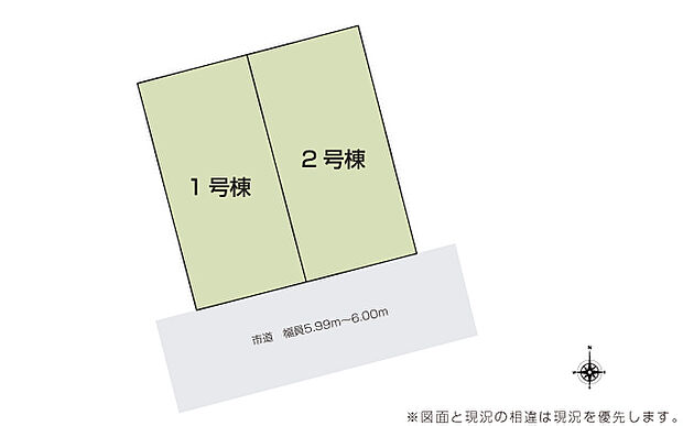 完成予想図:外観(2号棟)