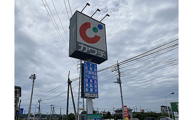 カワチ薬品桐生広沢店（約340m）