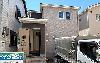 現地写真：外構工事中（15号棟）