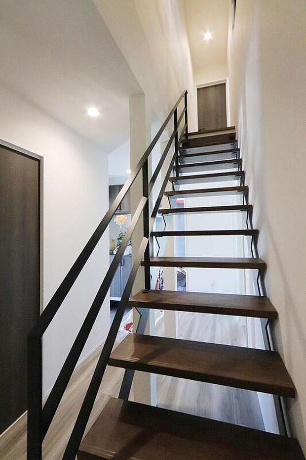 【【施工事例】】鉄骨階段