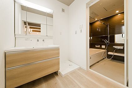 (当社施工例)【洗面浴室】