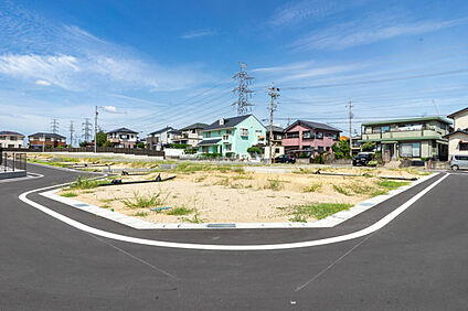 現地写真　トヨタホームの注文住宅用地