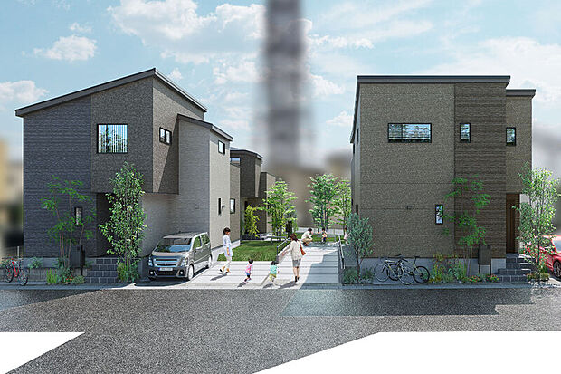 【自然の中で寛ぐ3つのガーデンスタイル】
3邸それぞれに魅力のちがうガーデンスタイルを享受できるこの街。庭で、そして室内でゆったりと憩いながら我が家ならではの庭にある暮らしと出会えます。