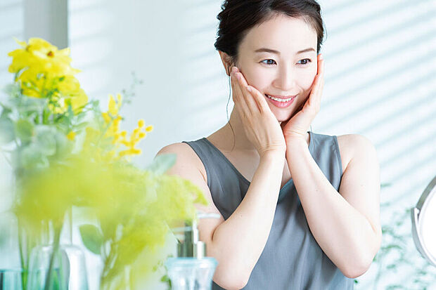 【【ゆとりある洗面所】】のびのびと使える洗面スペースを確保。使用時間が集中しがちな朝の身支度もスムーズに行えます。※画像はイメージです。