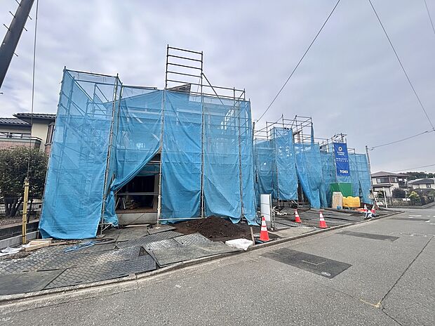 【現地写真】全4棟の分譲住宅!!