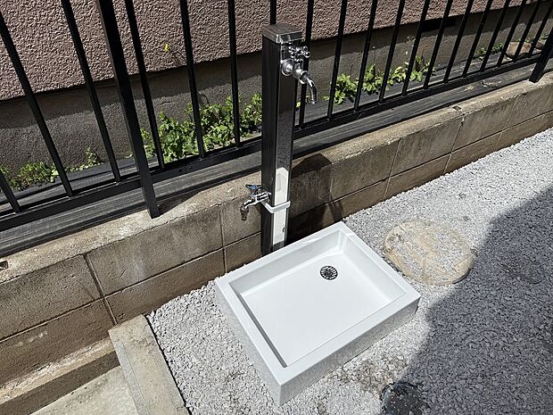 【立水栓】2口タイプの立水栓!