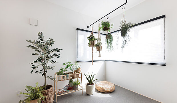 テキスタイルフロア敷きのおしゃれで便利な家事室にもなります。
※画像はイメージです。