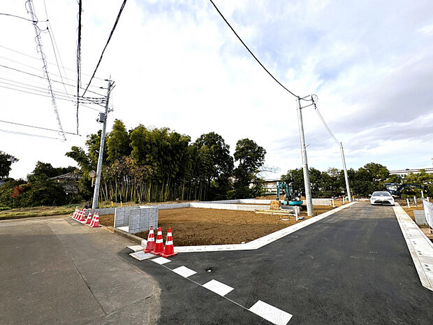 外観　敷地面積41坪～！駐車スペース2台あり！主寝室可変型プラン採用！！