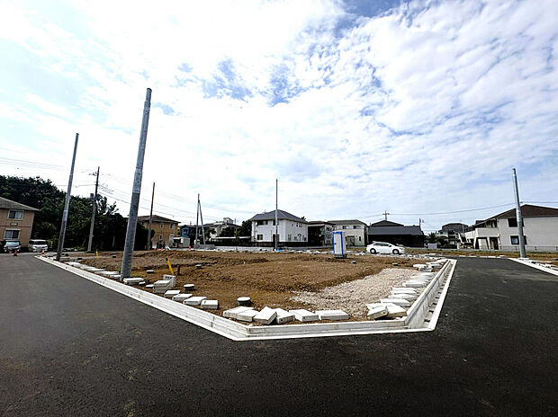 【外観】敷地面積36坪～！駐車スペース2台あり！主寝室可変型プラン採用！！