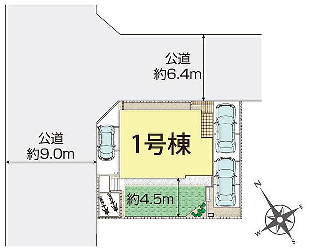 海老名市国分寺台5丁目1棟 区画図