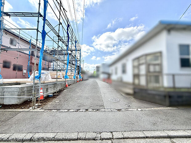 前面道路含む現地写真　