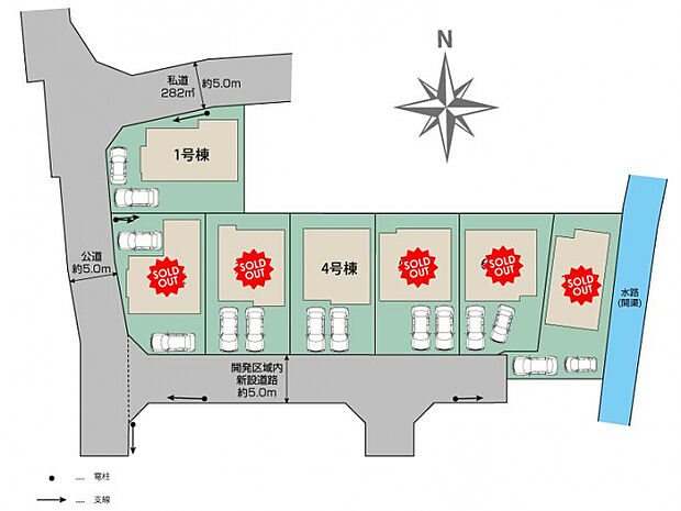 日野市上田7棟 区画図