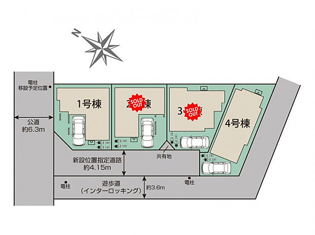 さいたま市大宮区堀の内町2丁目2期 区画図