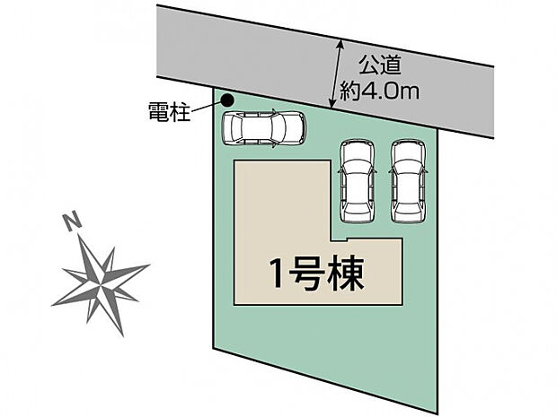 浜松市天竜区二俣町南鹿島1棟 区画図