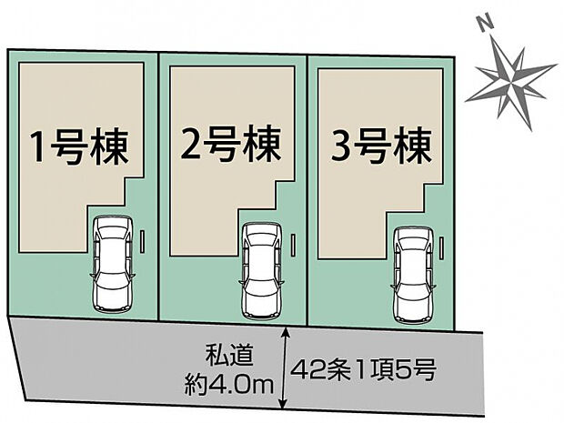 柏市桜台3棟 区画図