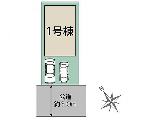 習志野市香澄3丁目1棟 区画図