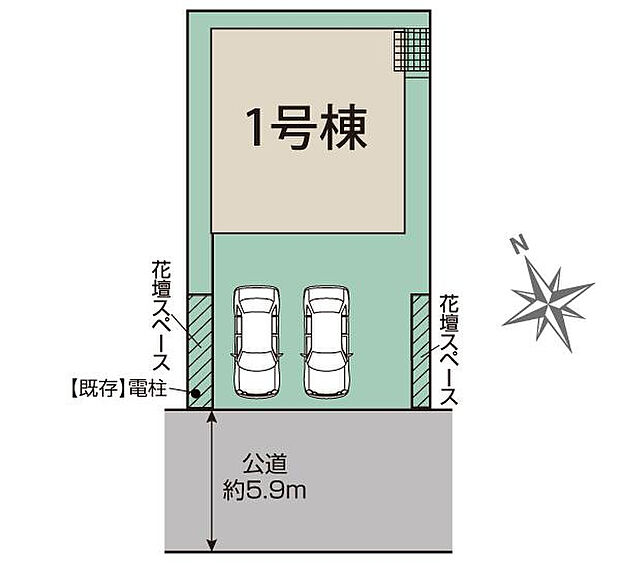 流山東深井1棟 区画図