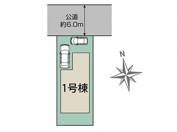 松戸市西馬橋3丁目1棟 区画図