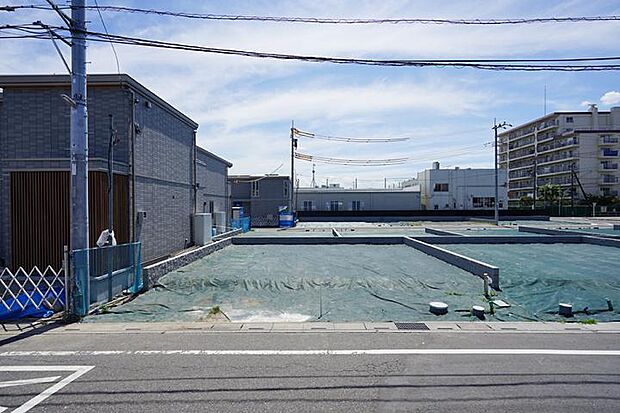 No.2_土地(撮影_2024年8月)35.56坪の整形地。