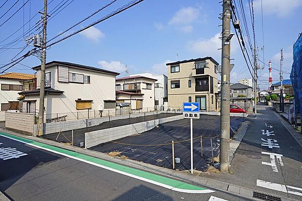 【譲地全景（撮影_2024年5月）】※販売済区画を含む場合がございます。最新の販売状況は区画図等をご参照下さい。