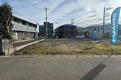 分譲地入り口（撮影_2024年9月）