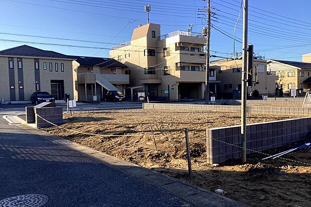 【No.4_土地4(撮影_2026年1月)】北側より撮影。