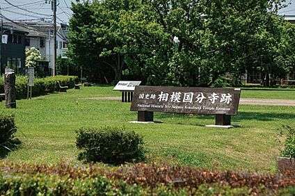 相模国分寺跡 90m(2分)
