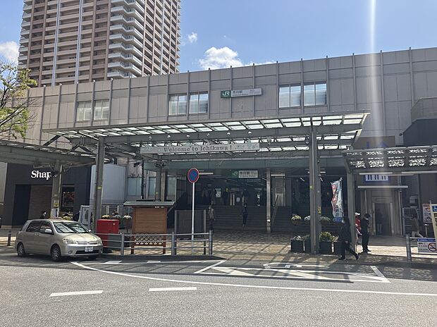JR総武線「市川駅」（約1m）