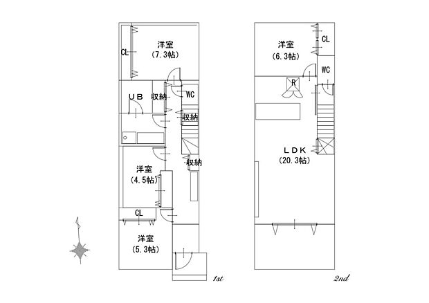 【C区画】土地価格9,190万円 建物参考プラン価格3,300万円(税込) 総額12,490万円(税込) 土地面積約118m2 建物面積約108m2