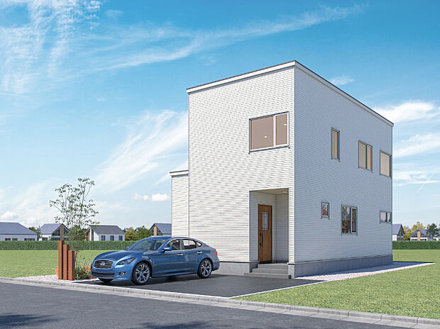 【【建築プラン例】】※3号地
建物面積：106.00m2
建物代金：2630万円(税込)
※杭工事、分水工事、諸費用別途
※設計プランの参考一例であって、当該プランの採用可否は任意です。