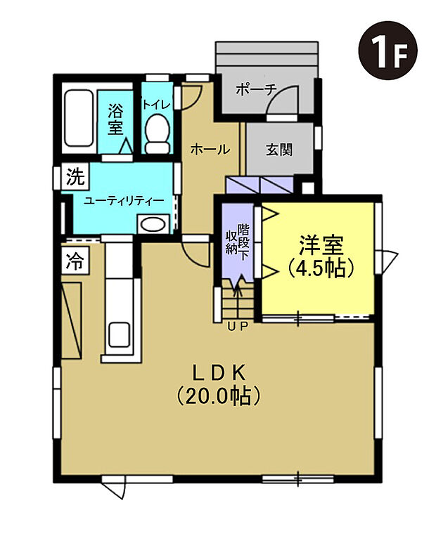 【【建築プラン例】】建物面積:112.21m2
建物代金:2750万円(税込)
※杭工事、分水工事、諸費用別途
※設計プランの参考一例であって、当該プランの採用可否は任意です。