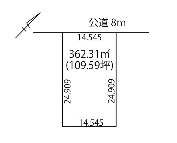広い敷地を活かして、ゆとりのあるお庭や、複数台駐車可能なカースペースなどもご検討いただけます。建築プランもご用意しております。