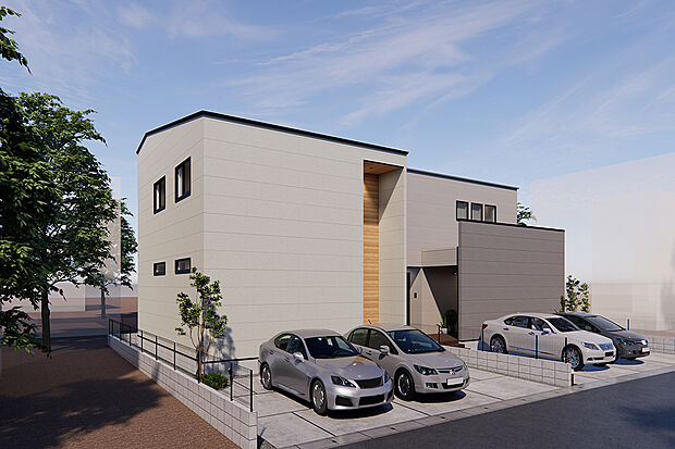 完成予想パース1号地