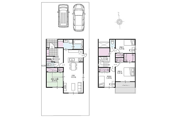 【4SLDK】モデルハウス見学可能!