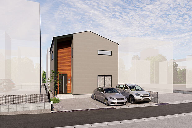 【5号地】外観完成予想パース