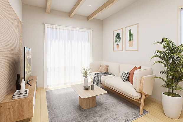 【3号地:LDK】完成予想パース