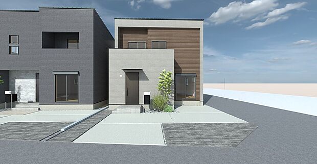 【No.2】木目柄をアクセントに取り入れたナチュラルモダンな邸宅
LDKには和室が隣接しており、仕切りを開放することでより広々した空間でお寛ぎいただけます。