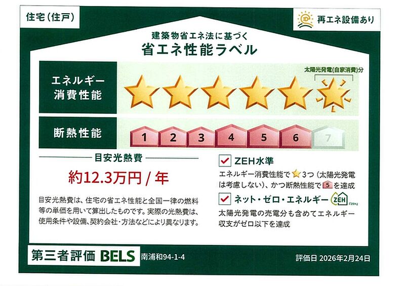 省エネ性能ラベル