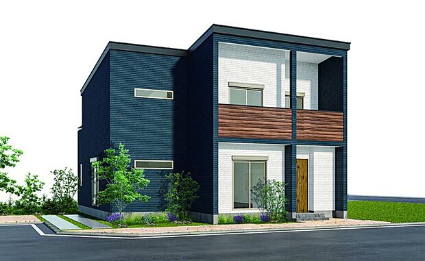 【【外観パース/ヴィラ・スイート】】遊び心とホテルライクを兼ね合わせた「ヴィラ・スイート」。ご家族みなさまが快適に、居心地良く過ごせる工夫を随所に施しています。ぜひ現地をご見学くださいませ。