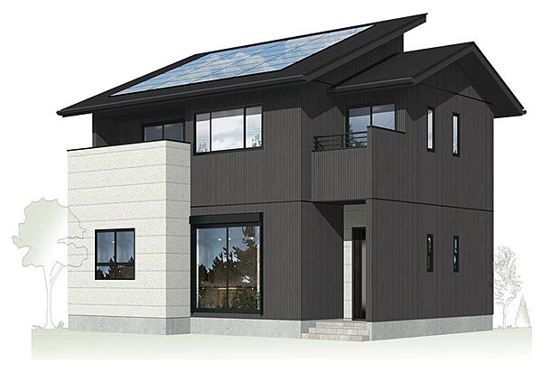 1号棟 外観完成予想図