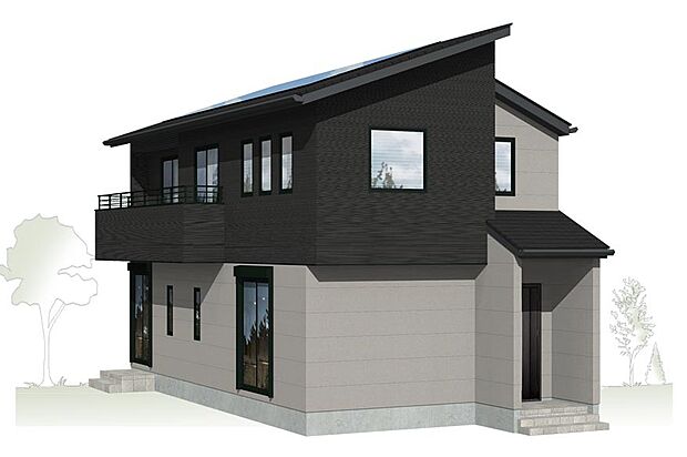 1号棟 外観完成予想図