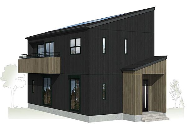 【完成予想図(外観)】2号棟 外観完成予想図