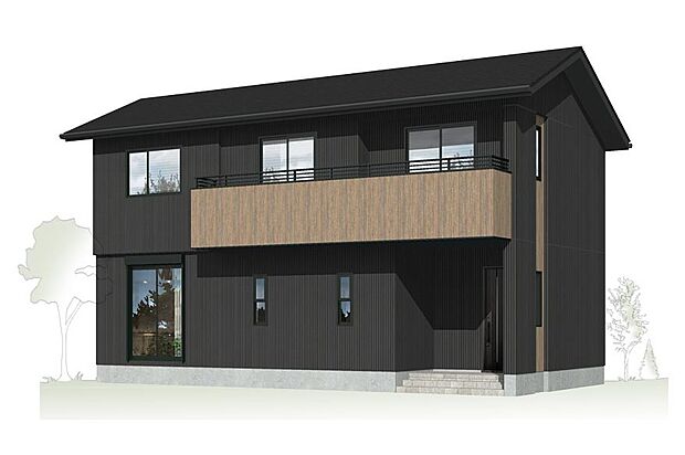 【完成予想図(外観)】2号棟 外観完成予想図