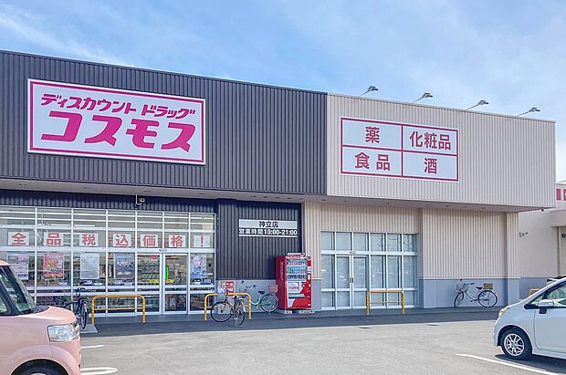 ドラッグストアコスモス神立店(約310m)