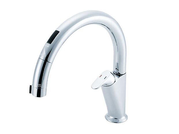 【タッチレスセンサー付水栓】手が汚れていもセンサーに手をかざすだけで水を出したり止めたりできます！衛生的に安心です。