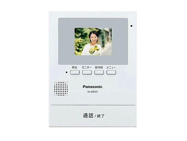 【テレビドアフォン】玄関先まで行かなくてもモニターを使って訪問者と会話ができます。録画機能も付いていて留守中の訪問客の確認もでき安心です！
