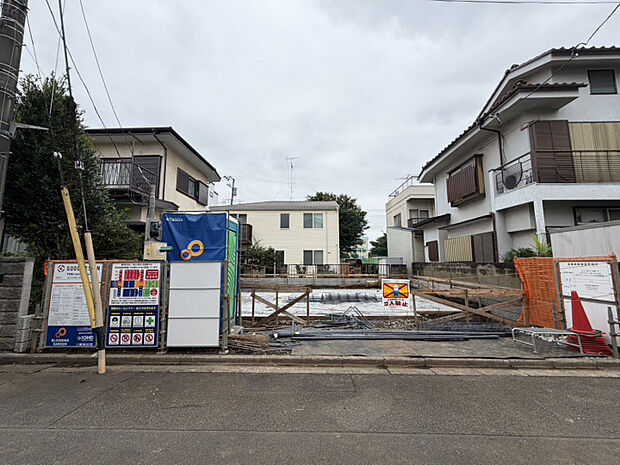 外観写真（9月中旬撮影）　中央線「西国分寺」駅徒歩13分・西武国分寺線「恋ヶ窪」駅徒歩9分の好立地に限定1棟堂々誕生！